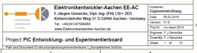 Titelfeld im Schematik