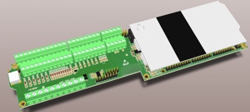 Foto von einem Industrie Shield für einen Arduino Duo