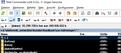 Dateiablage im Projektverzeichnis