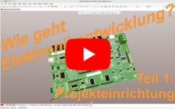 Erklärvideo zu Wie geht Elektronikentwicklung, Teil 1 Projekteinrichtung